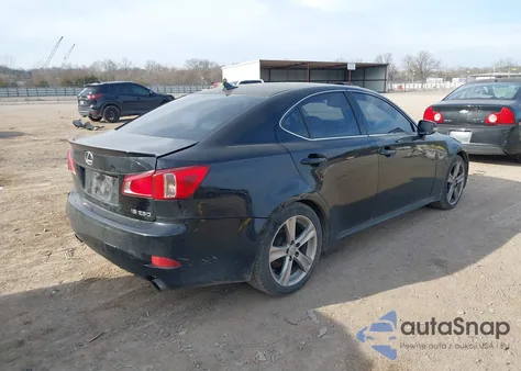 2011 Lexus Is 250 z USA, uszkodzony, nr VIN JTHBF5C26B5152953